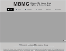Tablet Screenshot of mbmg.ae